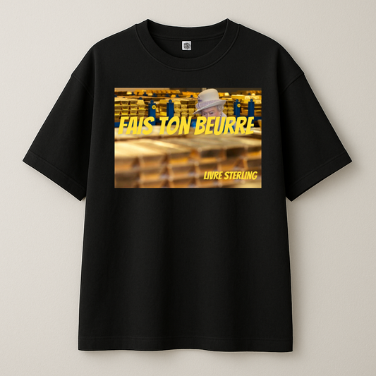 T-shirt Livre Sterling Oversize